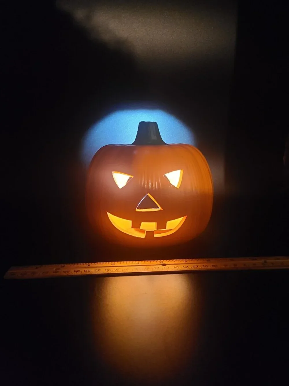 Vintage Ceramic Halloween Pumpkin Jack o Lantern 6